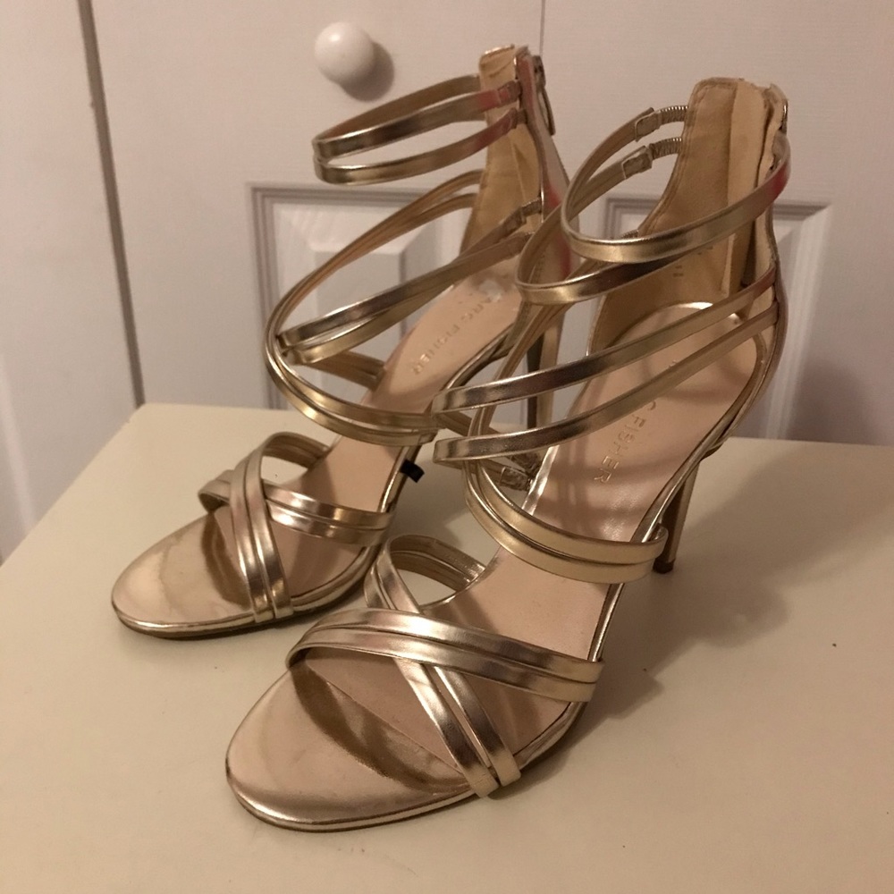 Marc Fisher gold heels